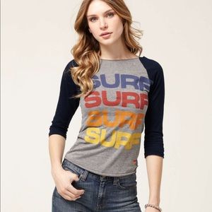 Aviator Nation Cotton Surf Raglan